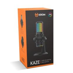 KROM Microfono KAZE Streaming Rgb