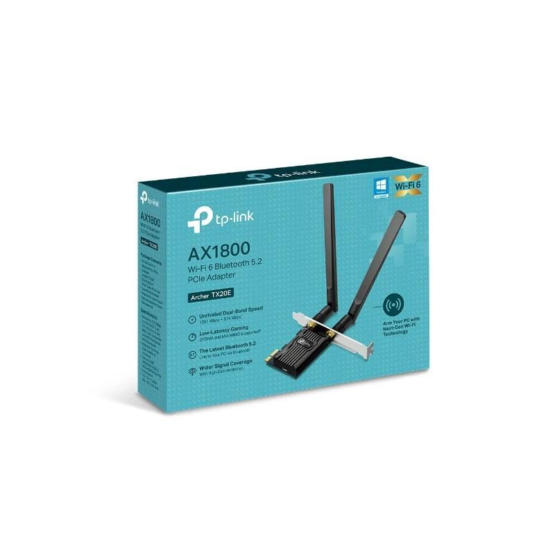 TP-Link Archer TX20E Adaptador PCIe WiFi6 AX1800