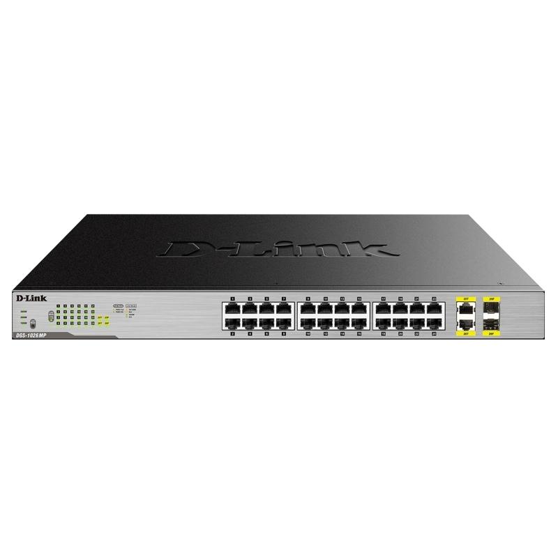 D-Link DGS-1026MP Switch 24xGB PoE+ 2xSFP D-Link DGS-1026MP Switch 24xGB PoE+ 2xSFP