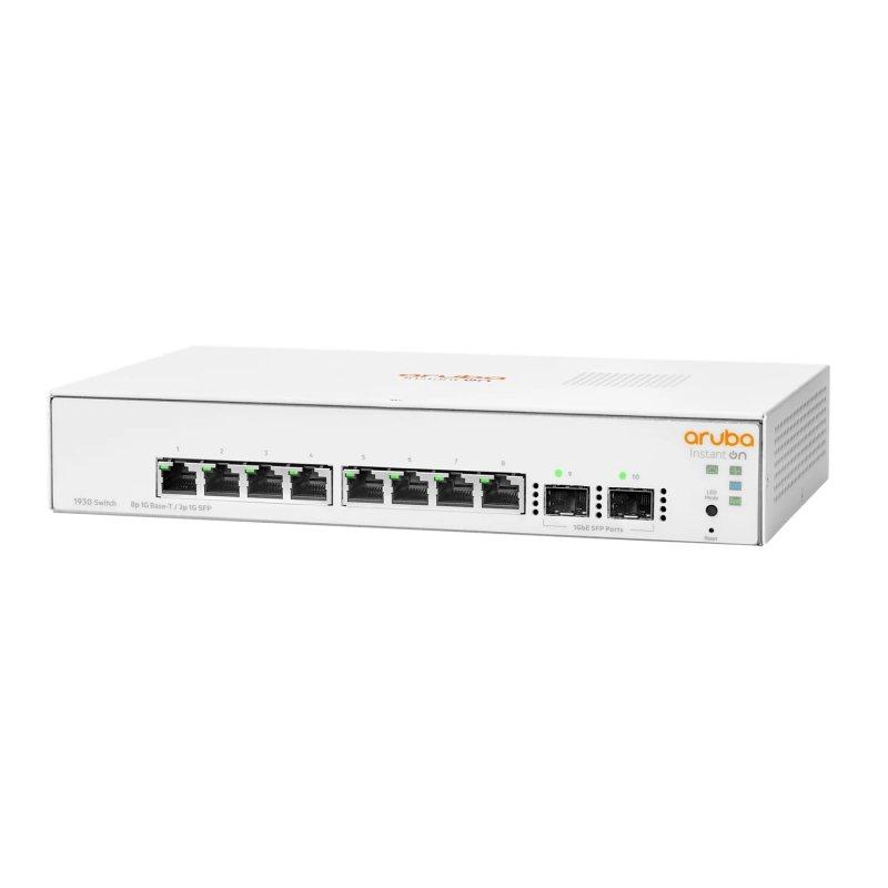 Aruba Instant On 1930 8xGbE 2xSFP Switch 1U Aruba Instant On 1930 8xGbE 2xSFP Switch 1U