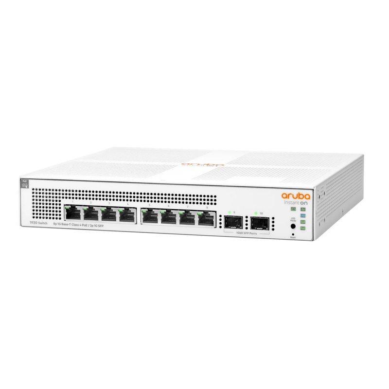 Aruba Instant On 1930 8xGbE PoE 2SFP 124W Switch Aruba Instant On 1930 8xGbE PoE 2SFP 124W Switch