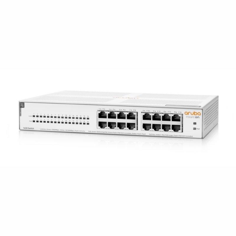Aruba Instant On 1430 16xGbE PoE Switch 124W Aruba Instant On 1430 16xGbE PoE Switch 124W