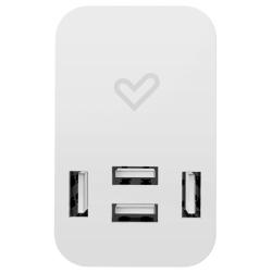 Energy Sistem Cargador Home 4.0A Quad USB