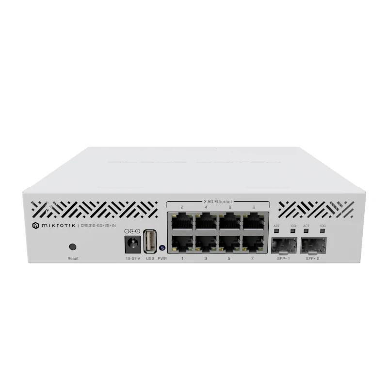 MikroTik CRS310-8G+2S+IN Switch 8x2.5GbE 2xSFP+