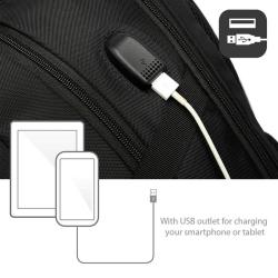 EWENT EW2526 Mochila notebook 15.6" Con puerto USB