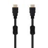 Nanocable Cable HDMI con ferrita, M-M, negro, 10m