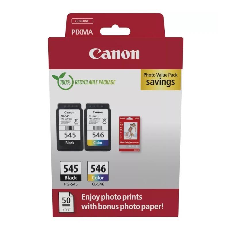 Canon Cartucho Multipack PG-545/CL546+ Papel Fotos