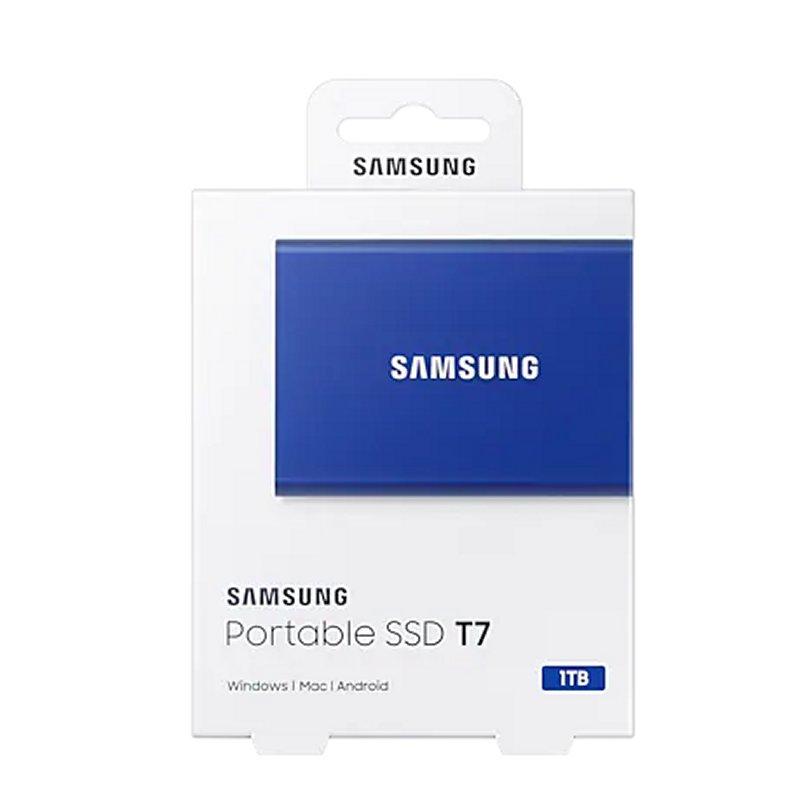 Samsung T7 SSD Externo 1TB NVMe USB 3.2 Azul