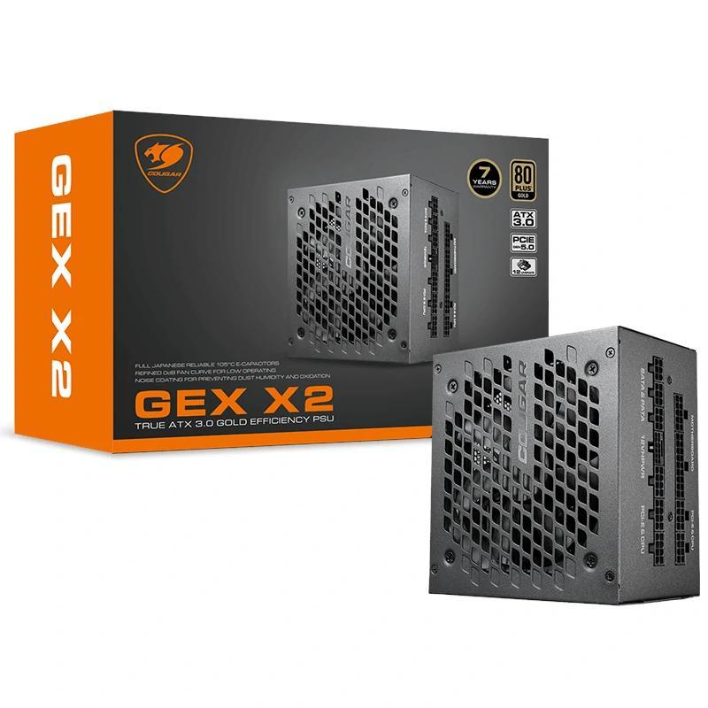 Cougar Fuente GEX X2 850w modular 80plus Gold Cougar Fuente GEX X2 850w modular 80plus Gold