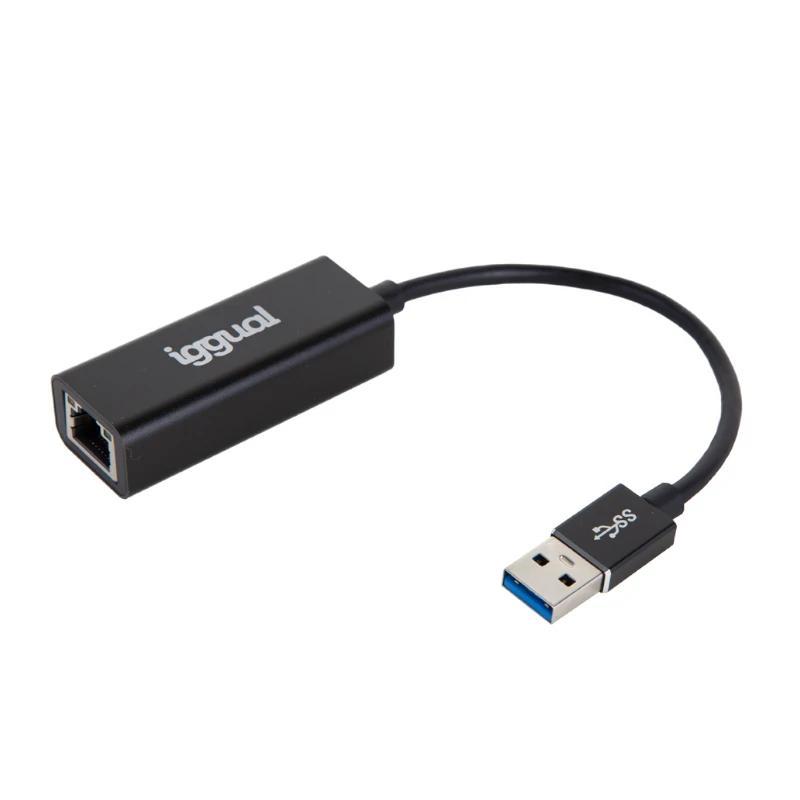 iggual Adaptador USB-A a RJ45 Gigabit