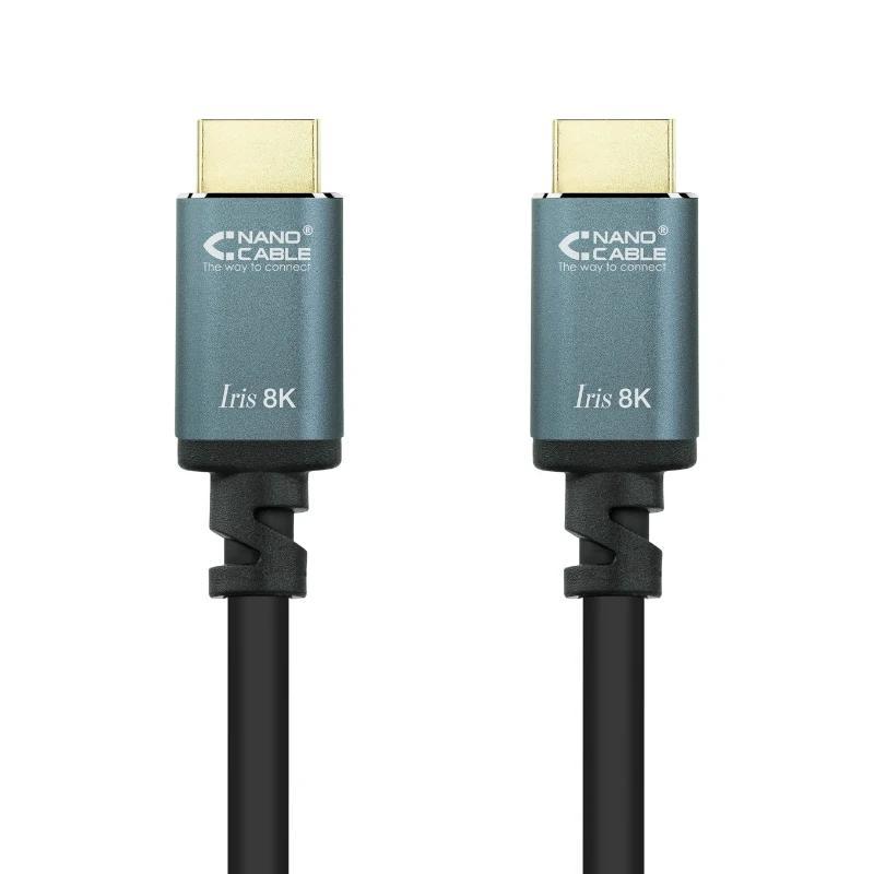 Nanocable Cable HDMI 2.1 IRIS 8K M-M 10 metros