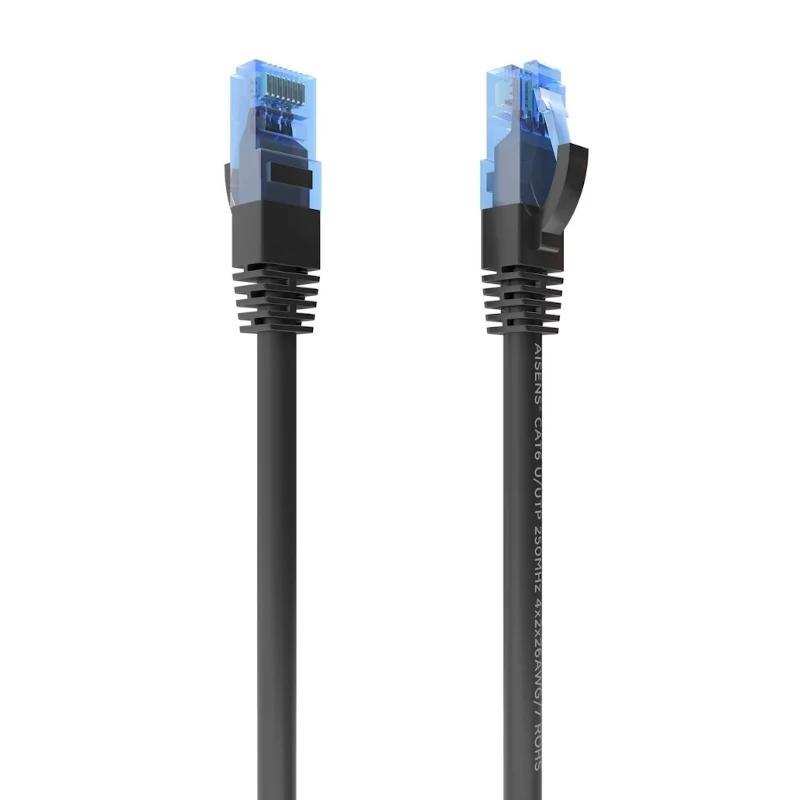 Aisens  Cable  RJ45 CAT.6 UTP AWG26 CCA Negro 10M