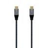 Aisens Cable USB3.2 Gen2X2 5A E-Mark CM-CM Gris 2M