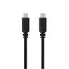 Nanocable Cable USB2.0 3A USB-C/M-USB-C/M 1.5 M