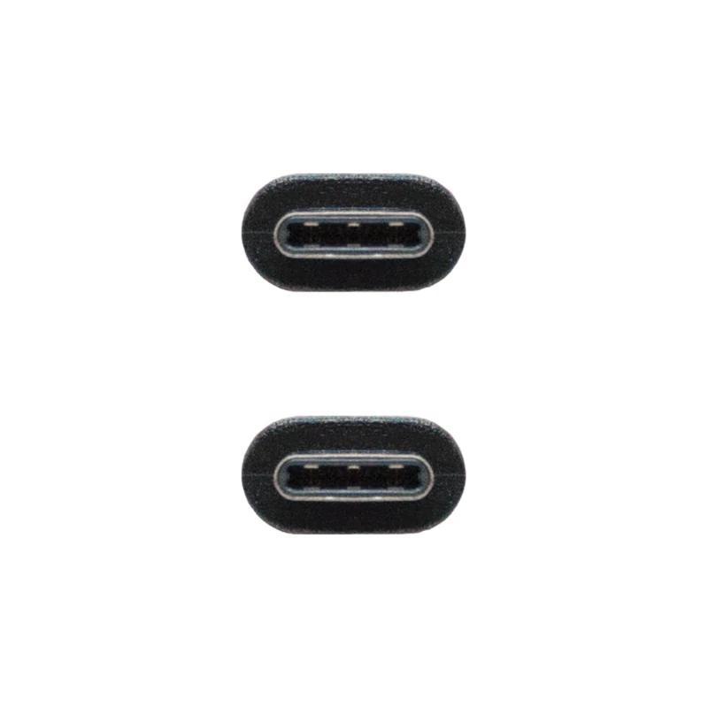 Nanocable Cable USB2.0 3A USB-C/M-USB-C/M 1.5 M