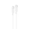 Nanocable Cable USB2.0 3A USB-C/M-M 1.5 Blanco