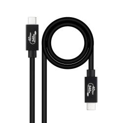 Nanocable Cable USB4 Gen3x2 40Gbps 240W USB-C 1M