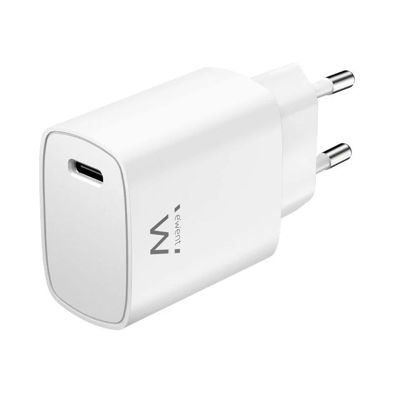 EWENT Cargador Usb-C carga rapida 20W