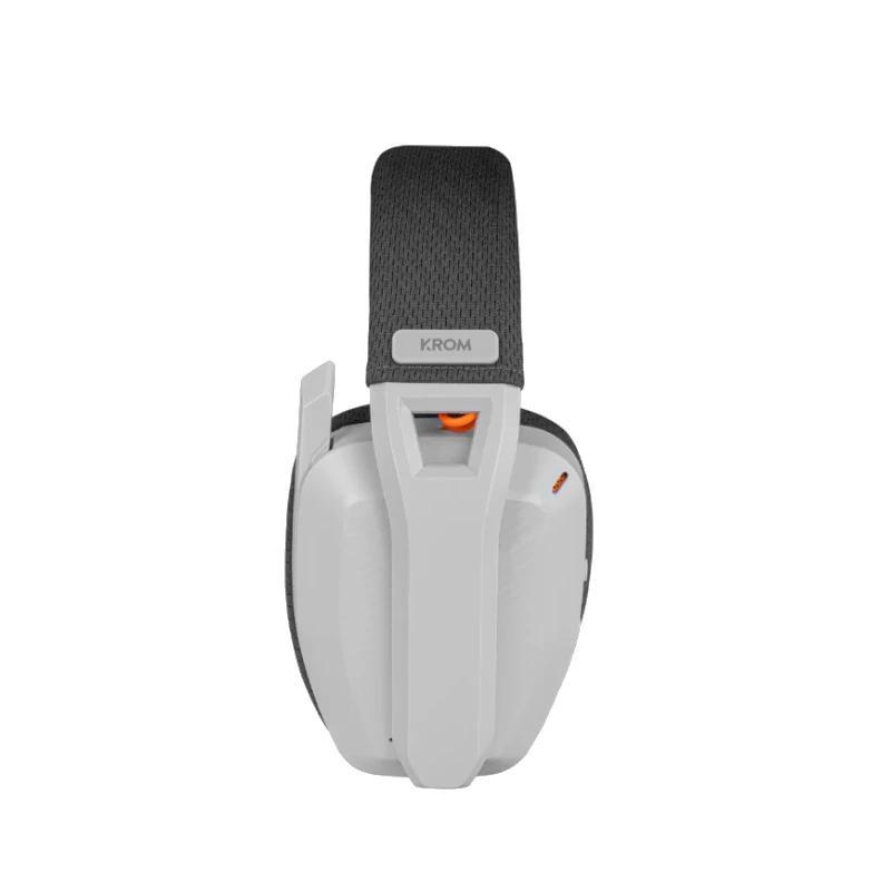 Krom Auriculares Gaming KANJI inalambrico blanco