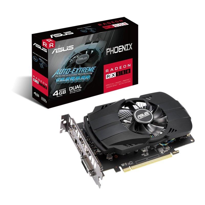 ASUS VGA AMD PH-RX550-4G-EVO 4GB DDR5