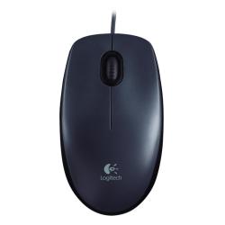 Logitech M90 ratón óptico 1000dpi USB negro