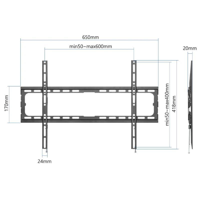 iggual SPTV16 Soporte TV 37"-80" 45kg pared fijo iggual SPTV16 Soporte TV 37"-80" 45kg pared fijo