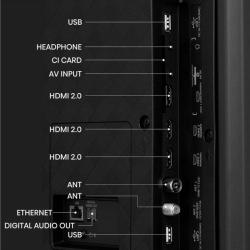Hisense 75A7KQ TV 75" QLED 4K STV 4xHDMi 2xUSB Wi