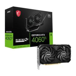 MSI VGA NVIDIA RTX 4060 Ti 8G VENTUS 2X BLACK E1 O