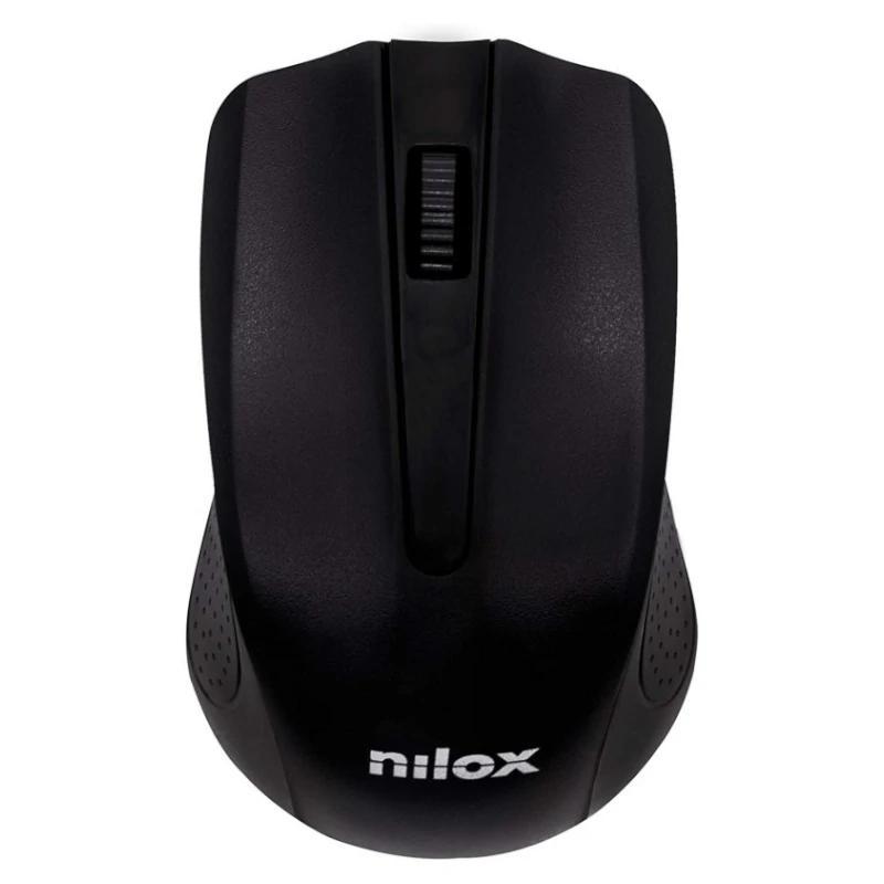 Nilox Teclado+raton NXKMWE0001 inalambrico Negro