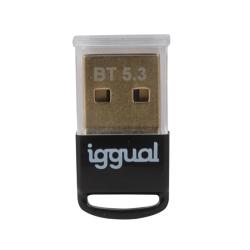 iggual Adaptador USB 2.0 mini Bluetooth 5.3