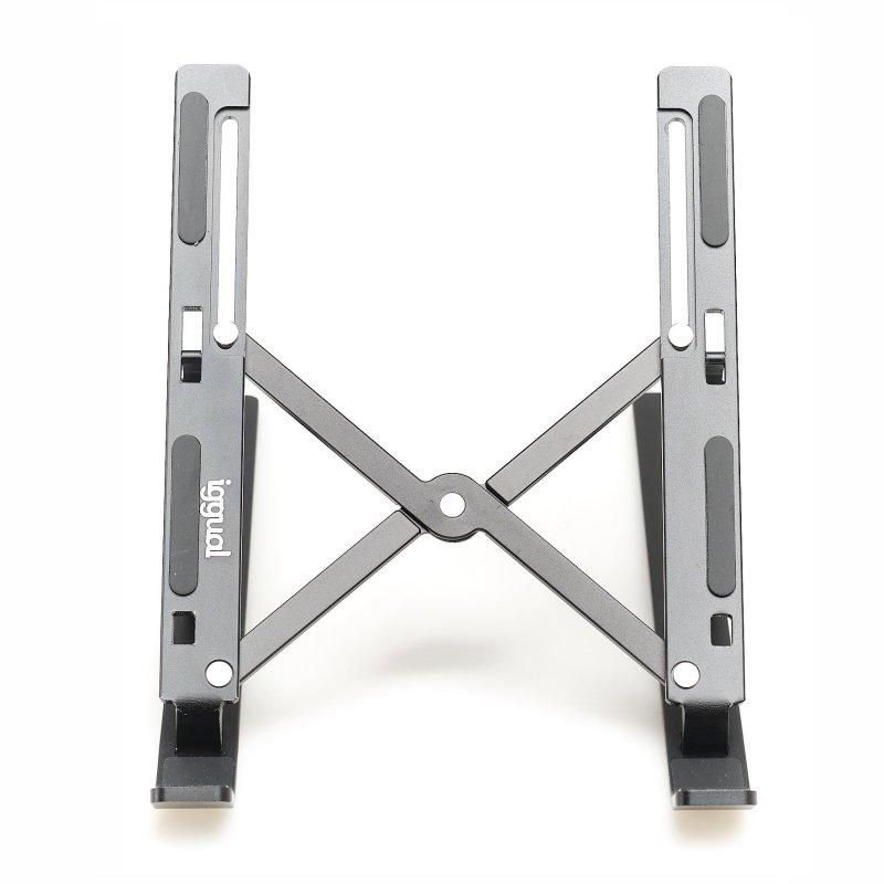 iggual Soporte elevador plegable portátil 17 negro iggual Soporte elevador plegable portátil 17 negro