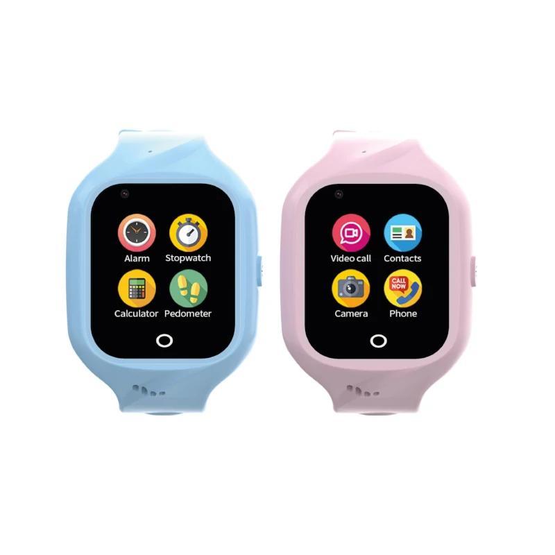 Celly Smartwatche Kids 4G 2 Correas Azul y Rosa