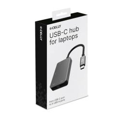 Celly HUB C A 4USB - FUNCIONALIDAD PLUG & PLAY