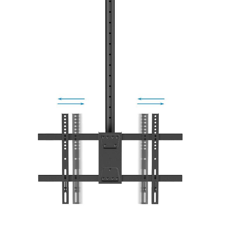 Tooq LPCE1186TSLI-XL-B Soporte techo TV 43"-86"