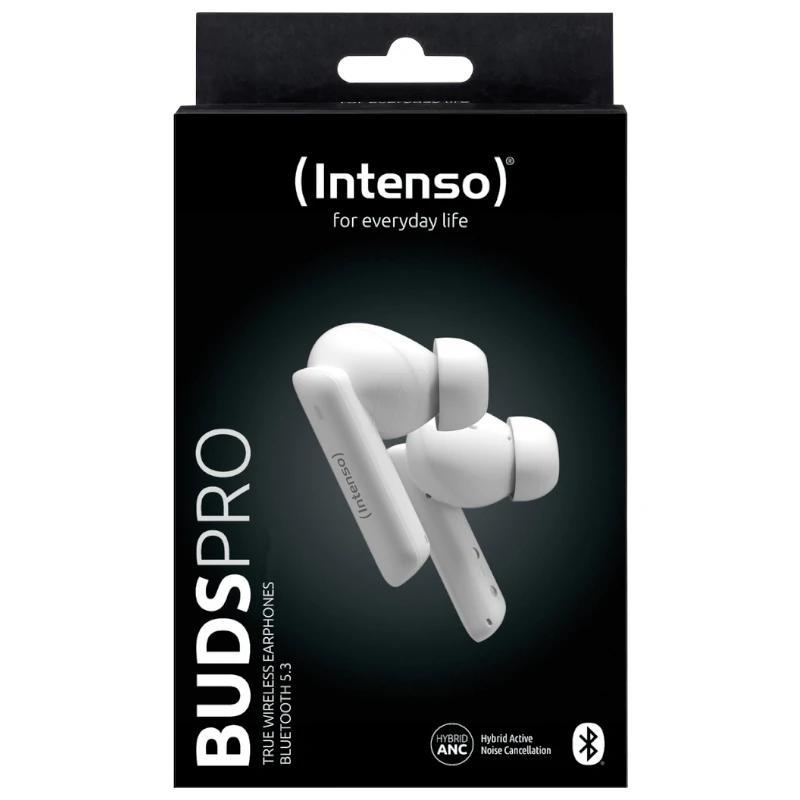 Intenso | Buds Pro Auriculares TWS H-ANC+ENC|blanc Intenso | Buds Pro Auriculares TWS H-ANC+ENC|blanc