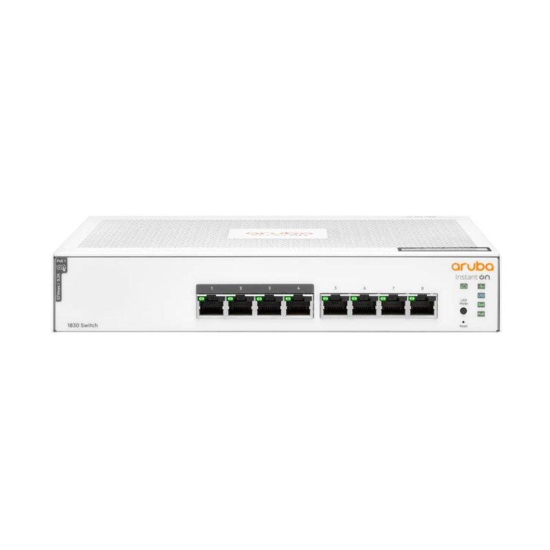 Aruba Instant On 1830 8xGbE 4 PoE 65W Switch Aruba Instant On 1830 8xGbE 4 PoE 65W Switch