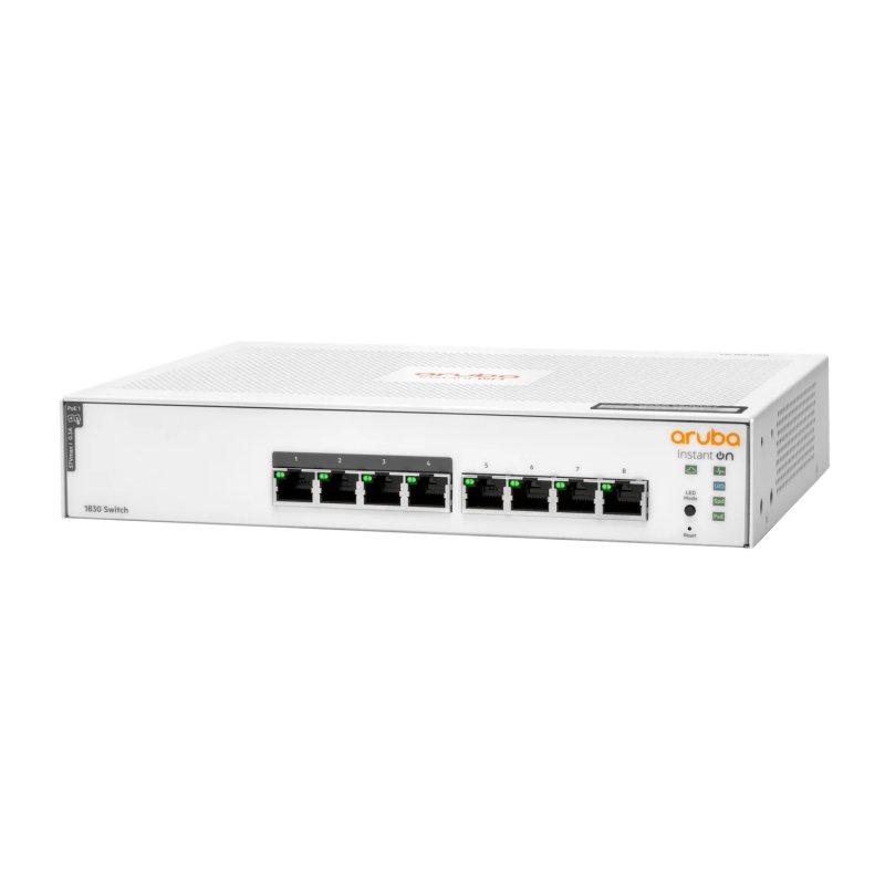Aruba Instant On 1830 8xGbE 4 PoE 65W Switch Aruba Instant On 1830 8xGbE 4 PoE 65W Switch