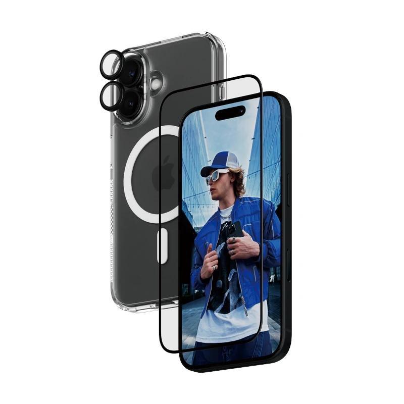 PanzerGlass 3-in-1 Bundle Proteccion iPhone 16 PanzerGlass 3-in-1 Bundle Proteccion iPhone 16