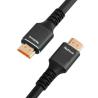 Netlock Cable HDMI V2.1 M-M 4K@60HZ 48GBPS, 15M Netlock Cable HDMI V2.1 M-M 4K@60HZ 48GBPS, 15M
