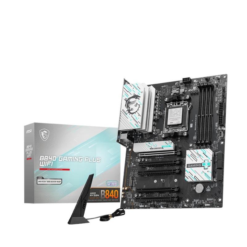 MSI Placa Base B840 GAMING PLUS WIFI ATX AM5 MSI Placa Base B840 GAMING PLUS WIFI ATX AM5