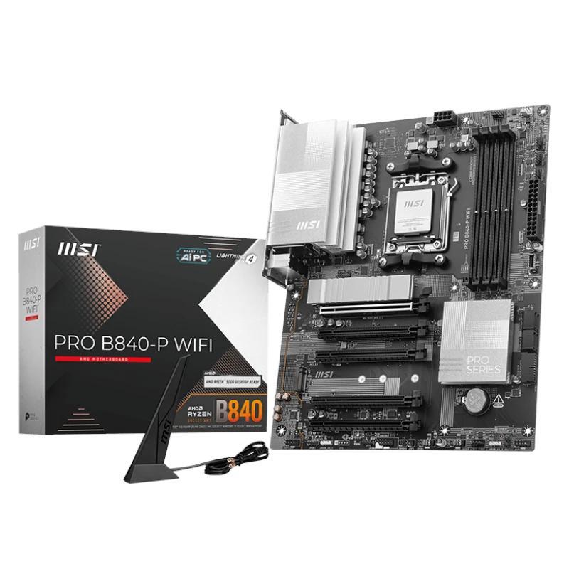 MSI Placa Base PRO B840-P WIFI ATX AM5 MSI Placa Base PRO B840-P WIFI ATX AM5