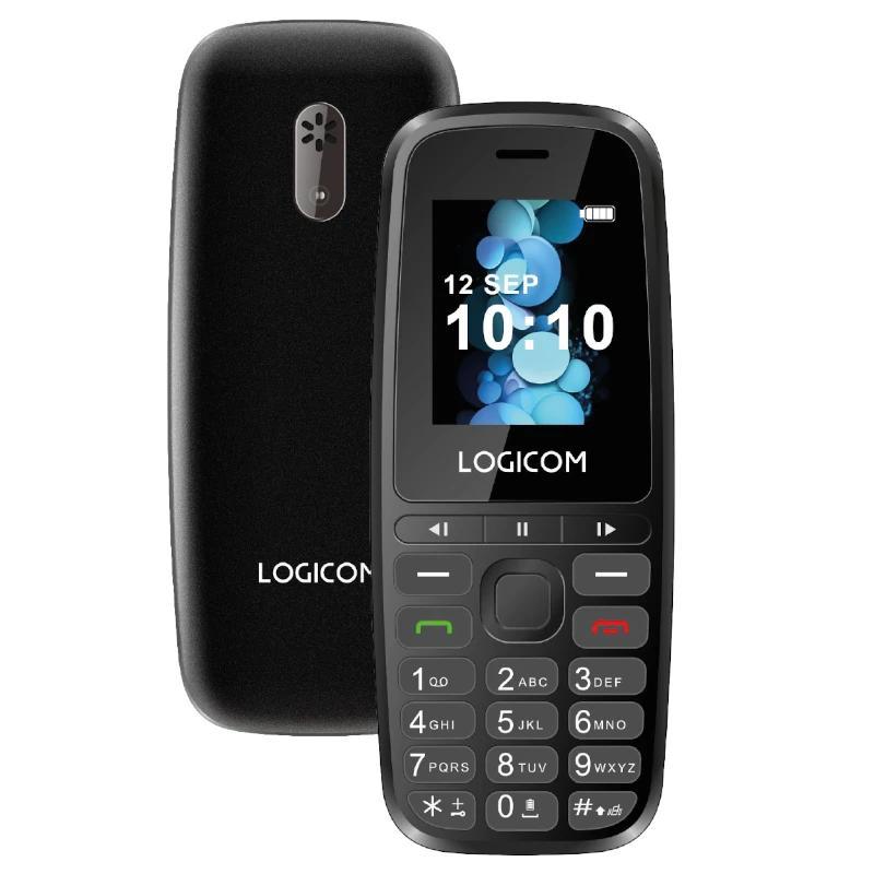 Logicom Posh 402 Móvil Básico 4G 1.77" DS BT Negro