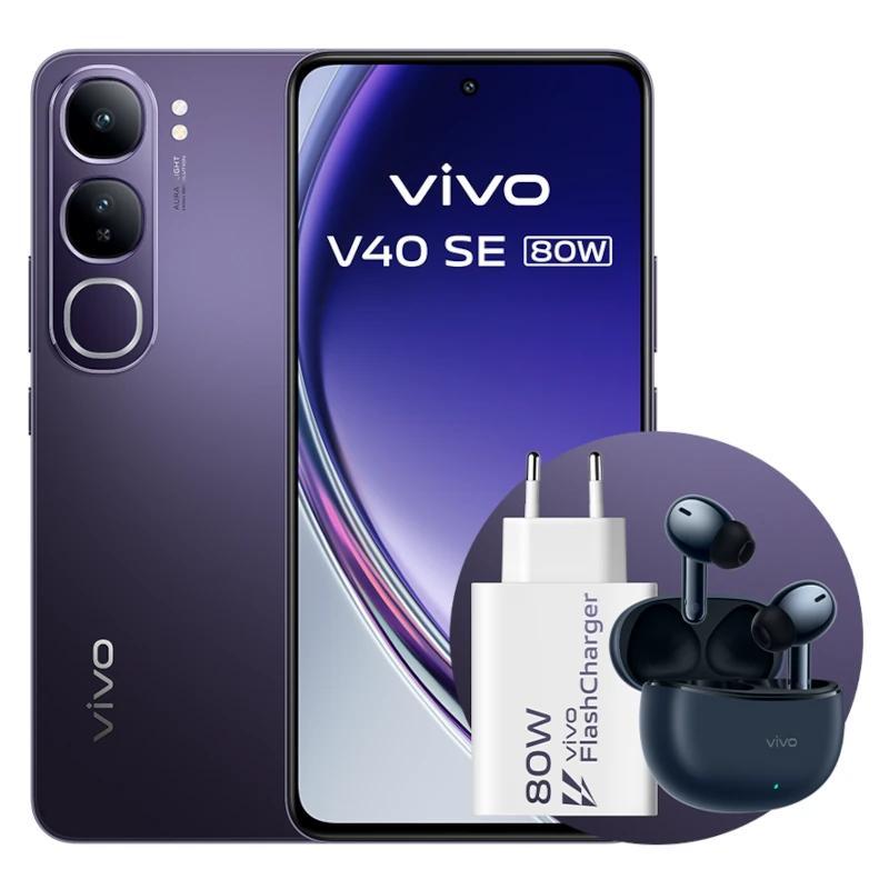 VIVO V40 SE 80W 6.67" 8Gb(+8) 256Gb Black Bundle