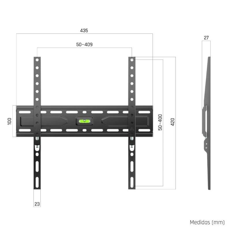 iggual SPTV11-L Soporte TV 21"-75" 45Kg pared Fijo iggual SPTV11-L Soporte TV 21"-75" 45Kg pared Fijo