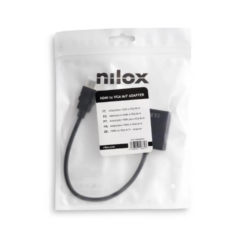 NILOX Adaptador HDMI a VGA de - M/H NILOX Adaptador HDMI a VGA de - M/H