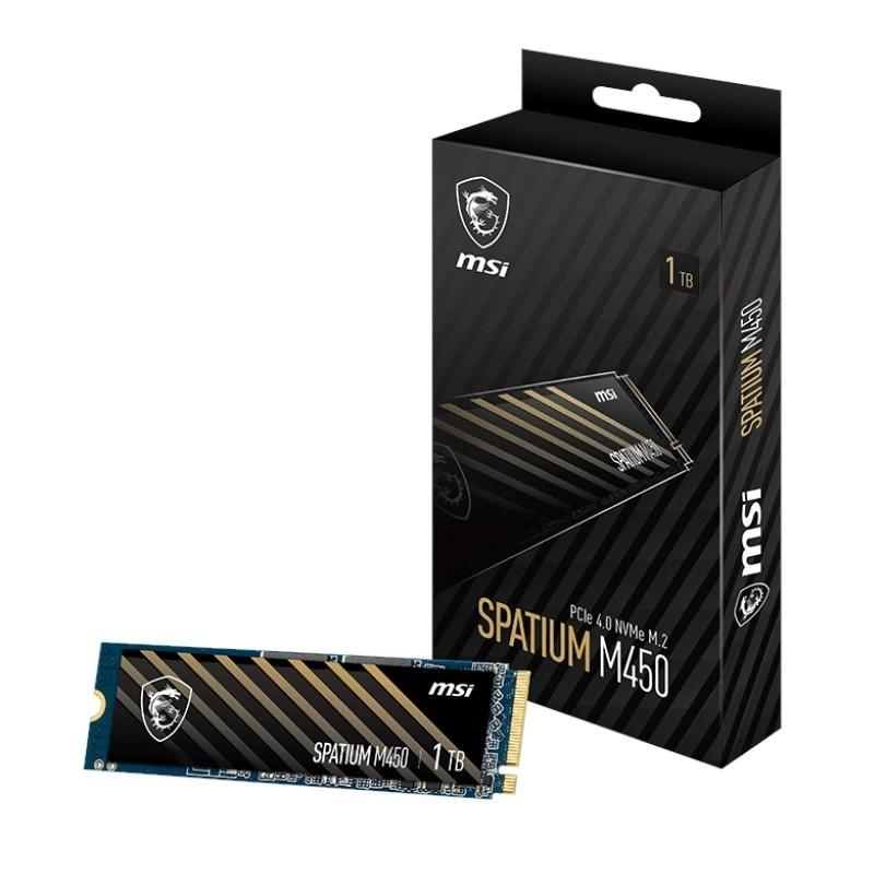 MSI SSD Spatium M450 1Tb PCIe 4.0 NVMe 3400 Mb-s MSI SSD Spatium M450 1Tb PCIe 4.0 NVMe 3400 Mb-s