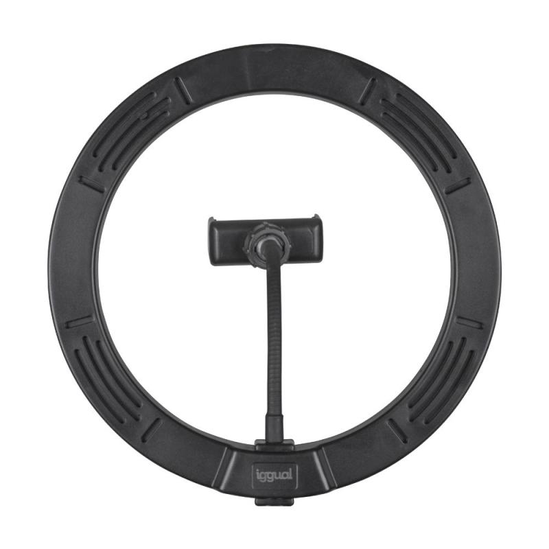 iggual Anillo / aro de luz LED diámetro 10" 26 cm iggual Anillo / aro de luz LED diámetro 10" 26 cm