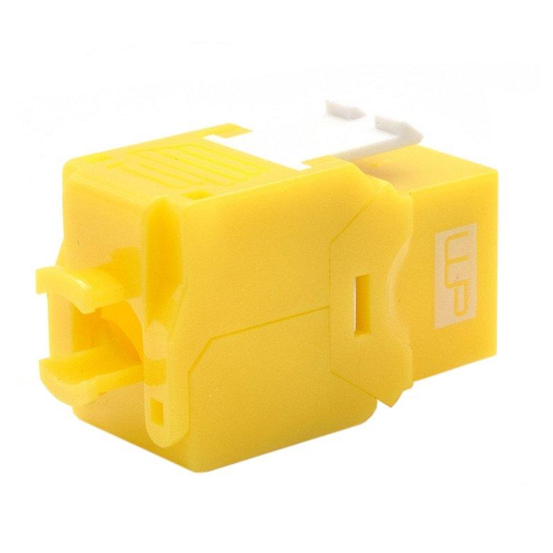 WP Keystone Cat. 6a UTP RJ45/Hembra Amarillo