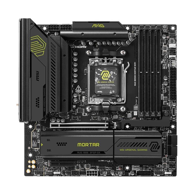 MSI Placa Base MAG B850M MORTAR WIFI mATX AM5 MSI Placa Base MAG B850M MORTAR WIFI mATX AM5