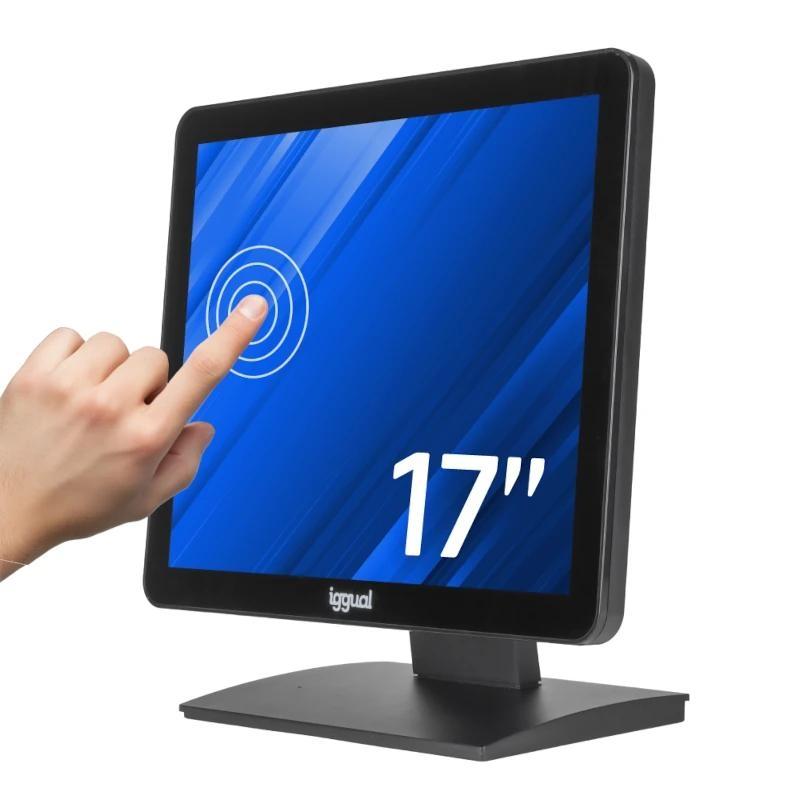 iggual Monitor táctil capacitivo 17" VGA HDMI USB iggual Monitor táctil capacitivo 17" VGA HDMI USB